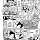 Mario doing battle with a Piranha Plant and some Cheep Cheeps.